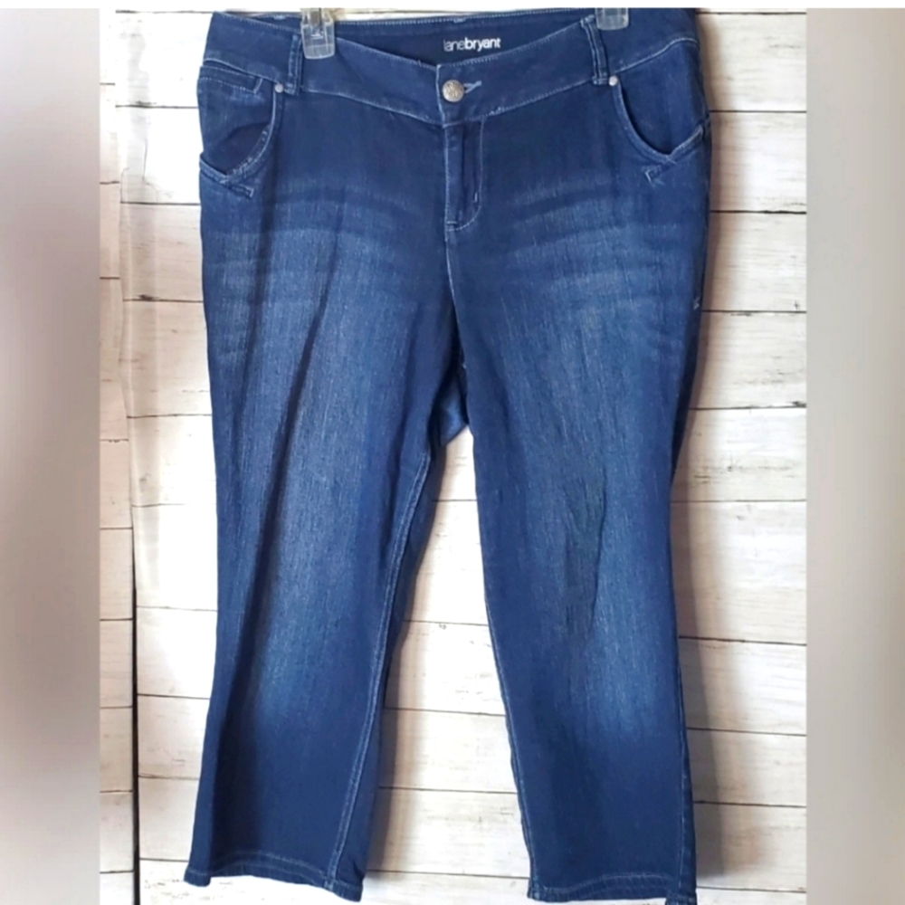 Lane Bryant denim capri